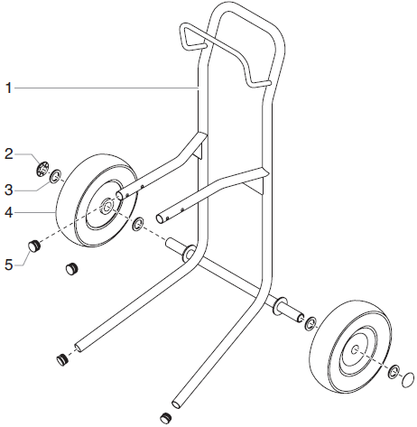 Advantage 400 Upright Cart Assembly Parts